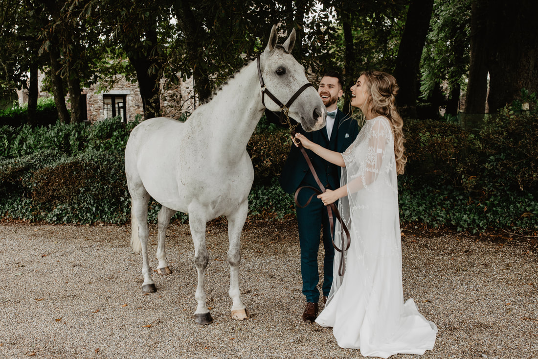Horse and a bride