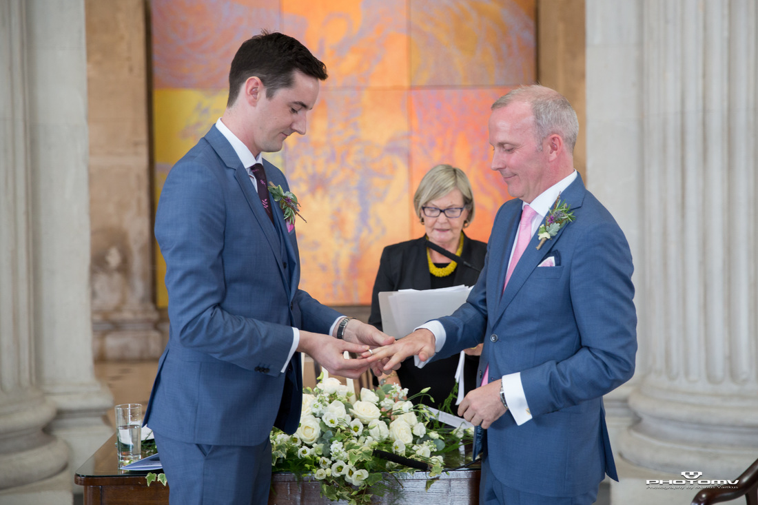 Gay, same sex, lgtb wedding ceremony in Ireland
