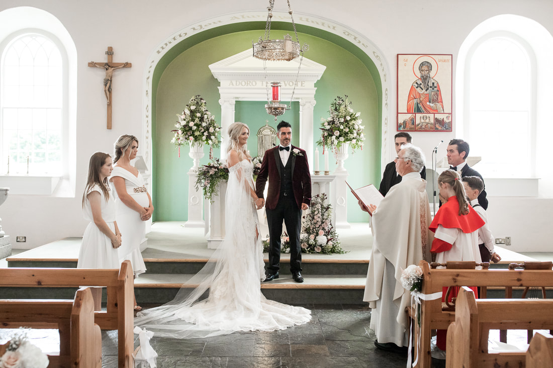 Irish wedding at a church