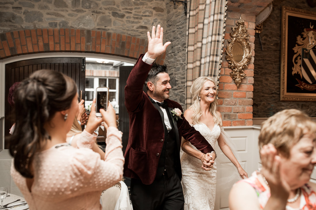 Irish wedding at Darver Castle. Photographer in Ireland