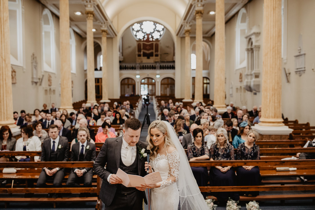 Wedding ceremony in County Cork