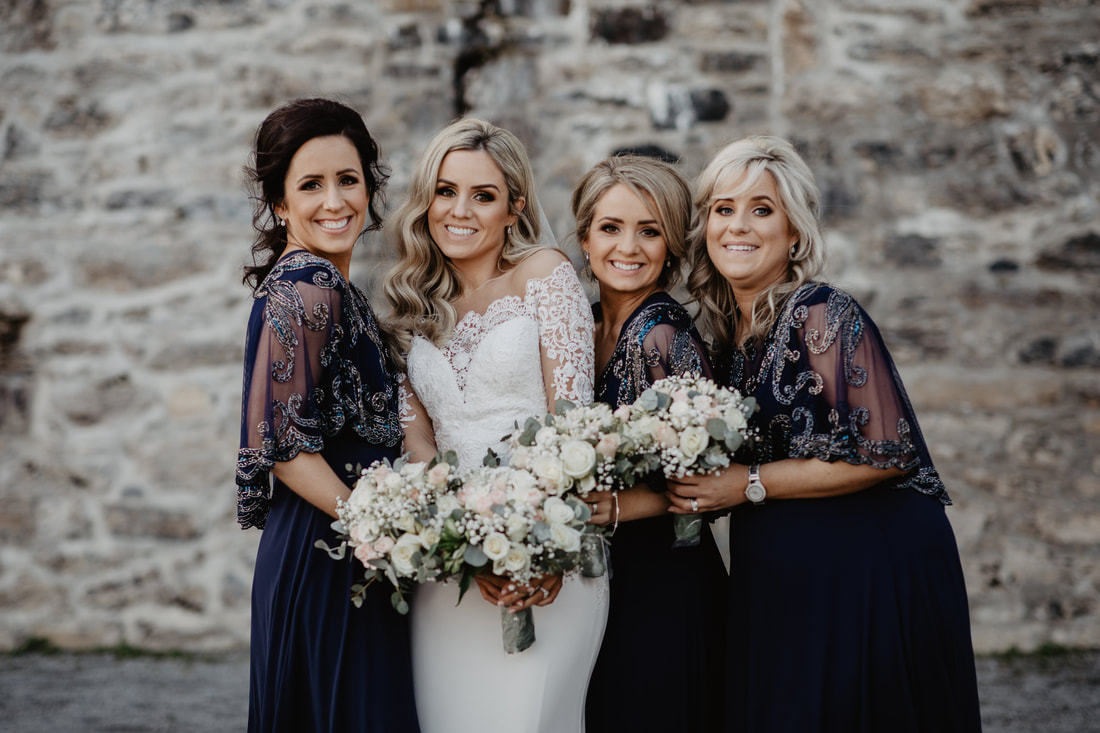 Bridesmaids at Ross Castle, Killarney, Co.Kerry