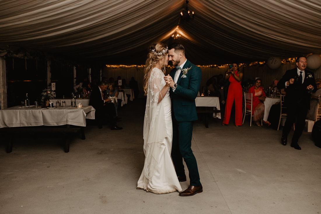 First dance in a marquee in Ireland.