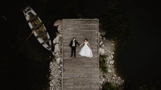 best wedding drone photography in Ireland