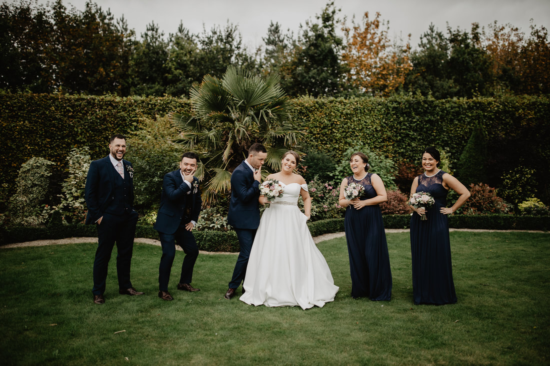 Wedding at the back garden of Clanard Court Hotel. Wedding photographer in Kildare Mario Photo - Video Production