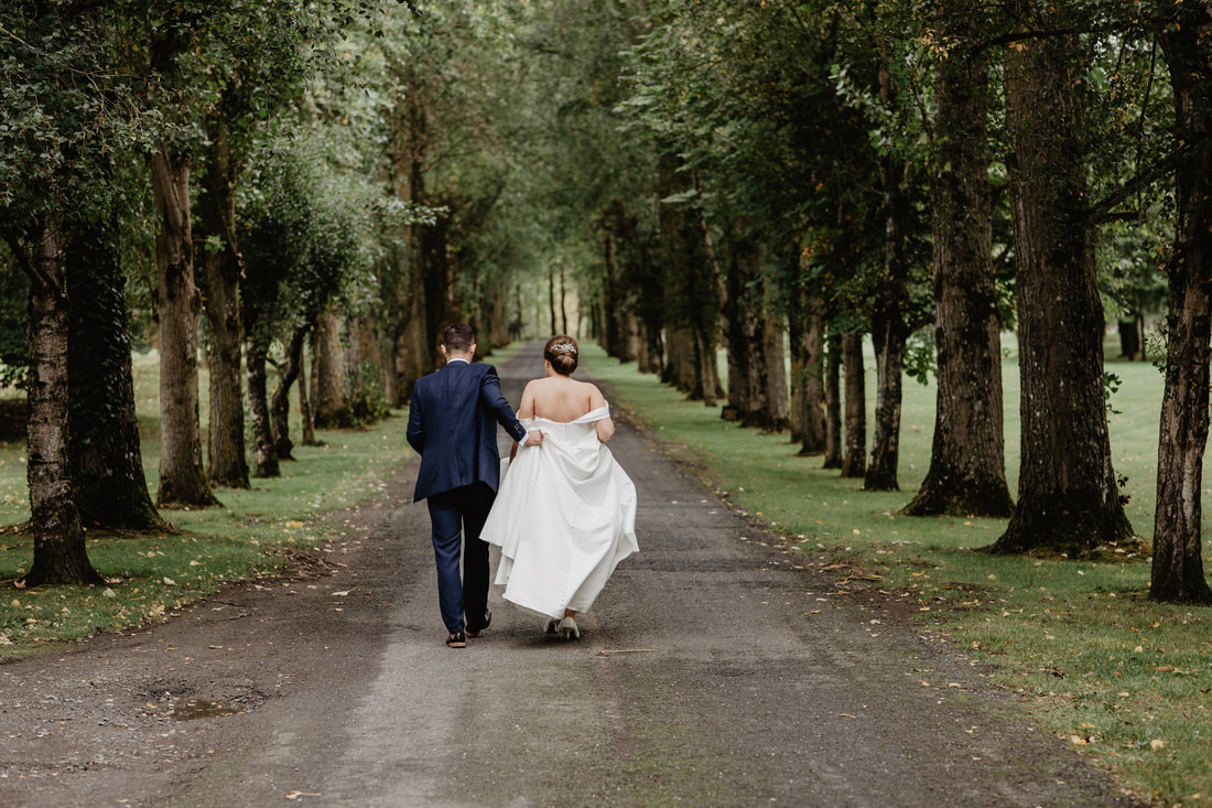 Kilkea Castle driveway, Wedding photographer in Kildare Mario Photo - Video Production